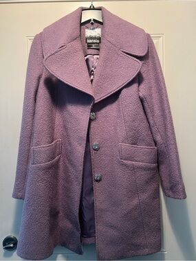 Kensie Lavender Purple Textured  Coat